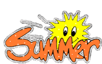 Summer Sun Sticker