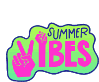 Summer Vibes Summer2020 Sticker