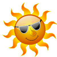 Sun Sticker