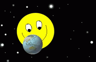 Sun Earth GIF