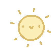 Sun Happy Sticker