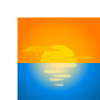 Sun Sticker
