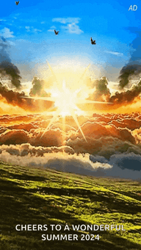 Sun Light Smokes GIF