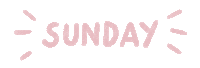 Sunday Catharinas Sticker