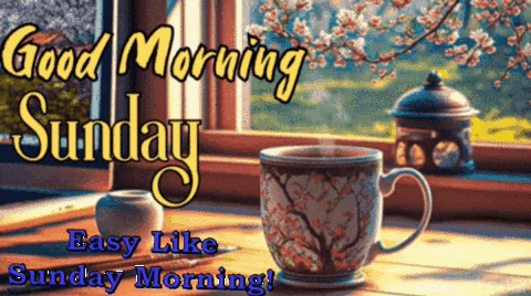 Sunday GIF. This 480 x 268 animated GIF is part of our guten morgen sonntag collection. Created by sobronxjourno. View the original animation, share it, or…