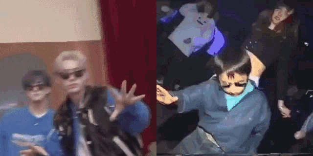 Sunghoon Party Shades GIF