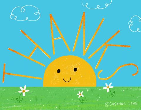 Sunny Thanks GIF