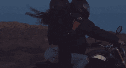 Sunset Motorcycle GIF