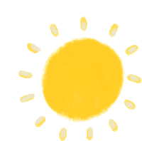 Sunshine Happy Birthday Sticker