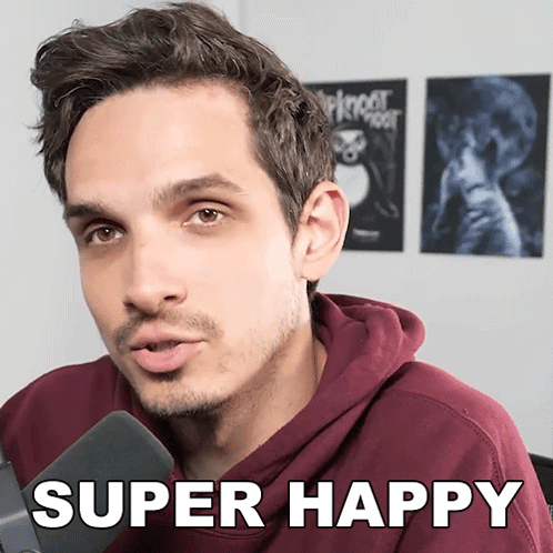 Super Happy Nik Popovic GIF. This 498 x 498 animated GIF is part of our super content collection. Created by niknocturnal. View the original animation…