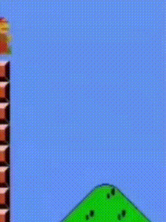Super Mario Bros Strip Pole GIF