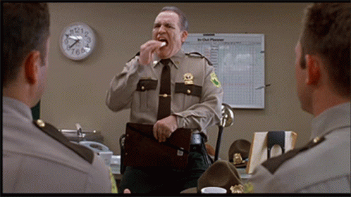 Super Troopers Spit GIF