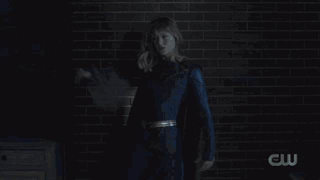 Supergirl Spiderweb GIF