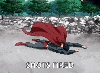 Superman Face GIF