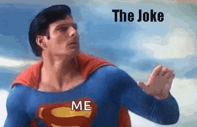 Superman Joke GIF. This 390 x 252 animated GIF is part of our the joke went over your head collection. Related themes include superman. Created by…