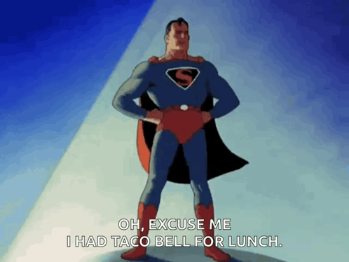 Superman Of GIF