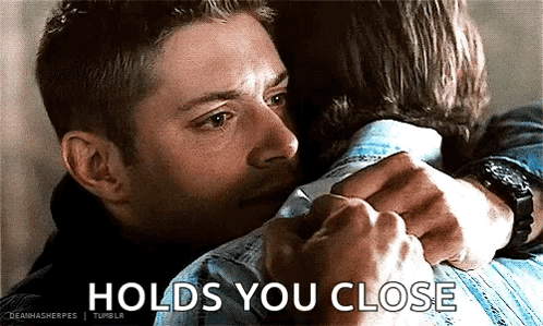 Supernatural Hug GIF