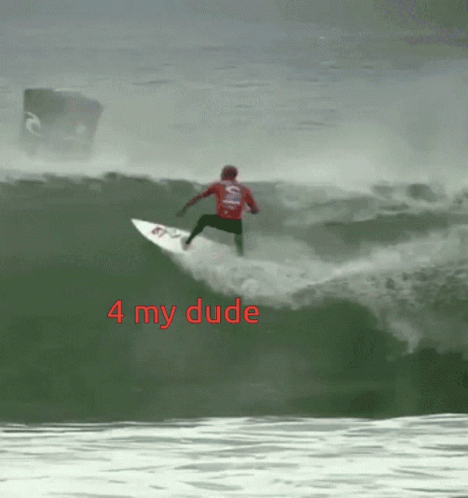 Surfing 4my Dude GIF