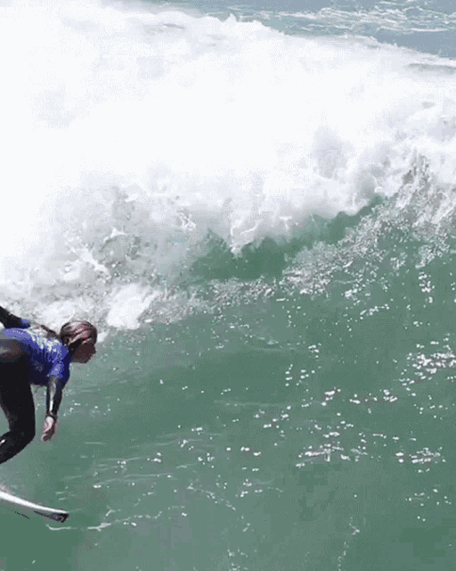 Surfing Caroline Marks GIF