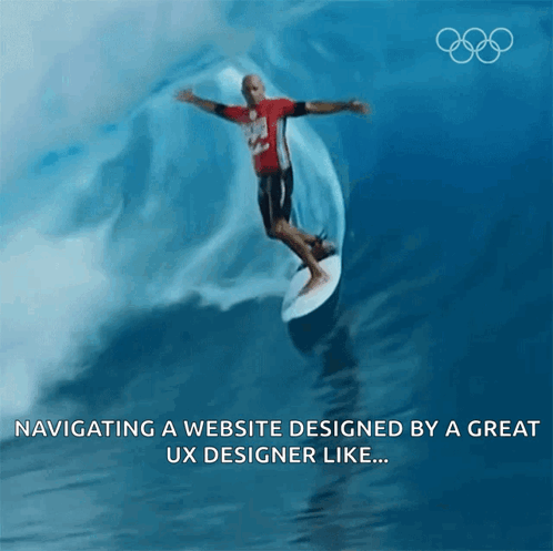 Surfing Olympics GIF