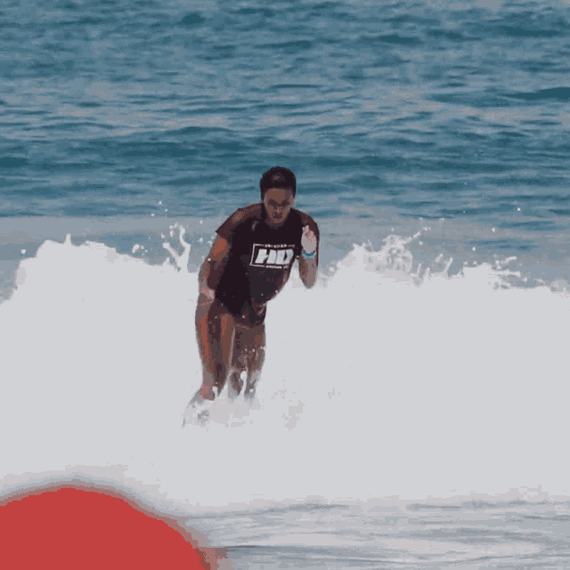 Surfista Celebrando Flamboiar GIF