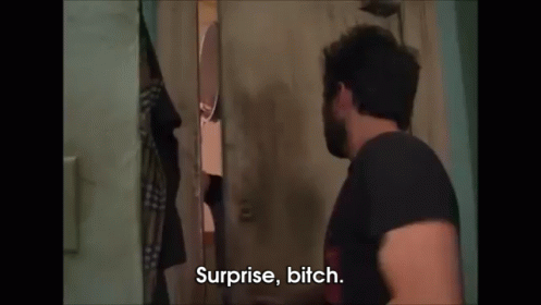 Surprise Bitch GIF. This 497 x 280 animated GIF is part of our surprise bitch collection. Related themes include surprise. View the original animation…