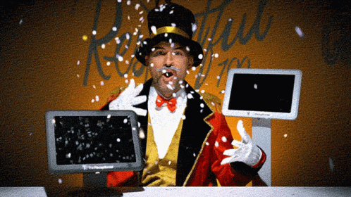 Surprise Delight GIF. This 498 x 280 animated GIF is part of our serpentinas y confeti collection. Related themes include confetti, magic, mind blown…