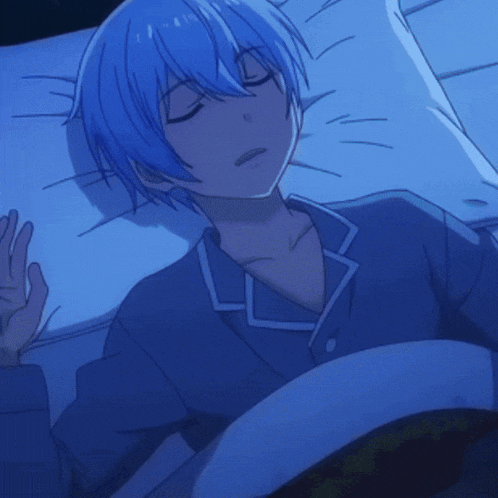 Surprise Kiss Sleeping GIF