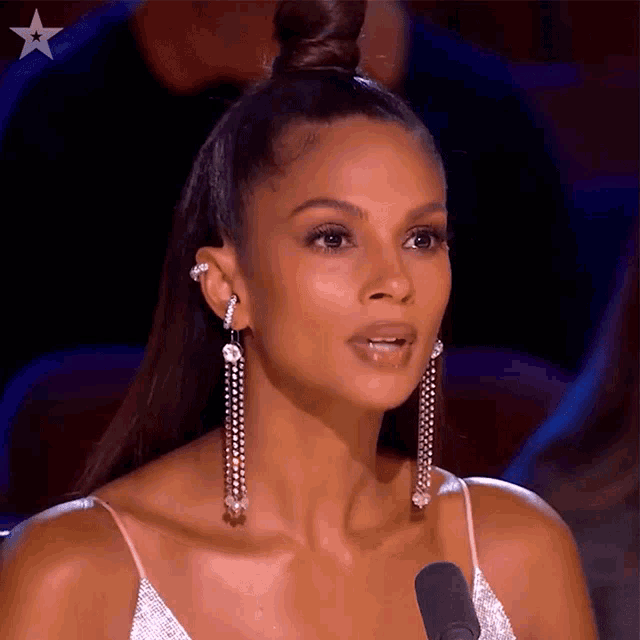 Surprised Alesha Dixon GIF