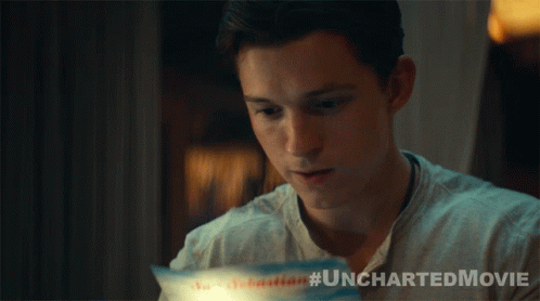 Surprised Nathan Drake GIF. This 498 x 278 animated GIF is part of our lighten up francis collection. Related themes include reading, surprised. Created by…