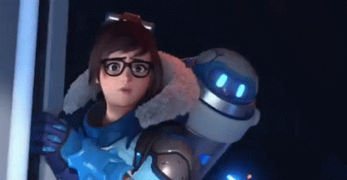 Surprised Shocked GIF. This 498 x 258 animated GIF is part of our mei overwatch collection. Related themes include afraid, amazed, shock. Created by izuniy…
