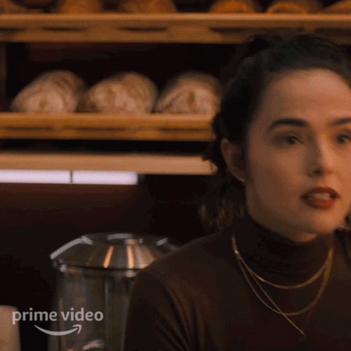 Surprised Zoey Deutch GIF