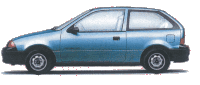 Suzuki Geo Sticker