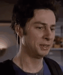 Sweating Jd - Scrubs GIF