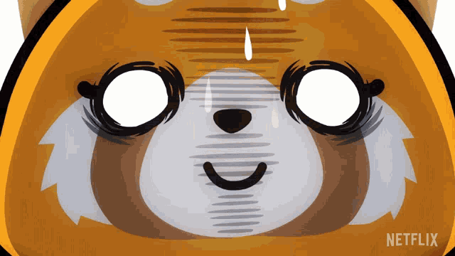 Sweating Retsuko GIF