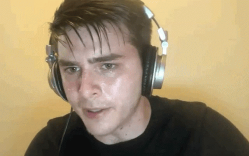 Sweaty Gamer GIF