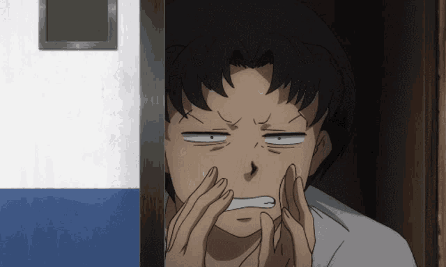 Sweaty Nervous GIF