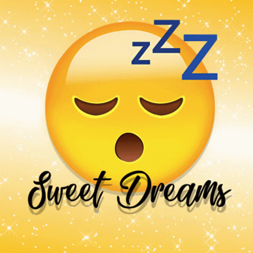 Sweet Dreams Smiley GIF. This 498 x 498 animated GIF is part of our schlaf gut und traum was schones collection. Related themes include glitter, sleeping…