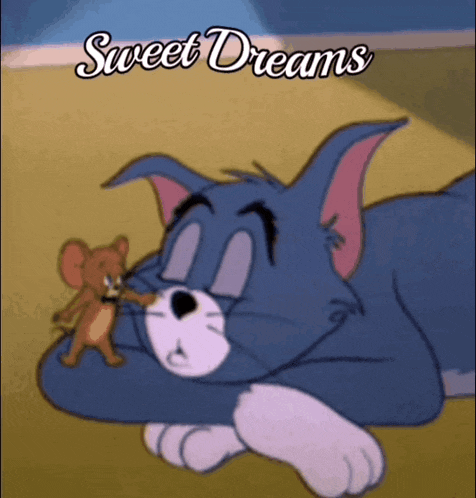 Sweet Dreams Tom And Jerry GIF