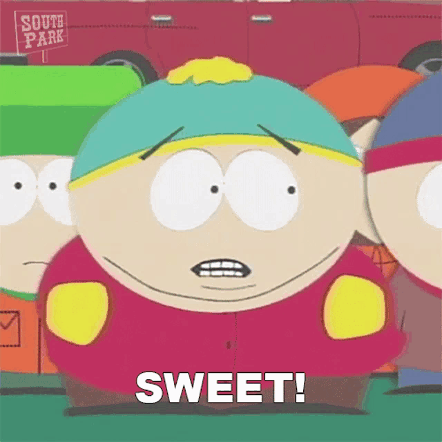 Sweet Eric Cartman GIF