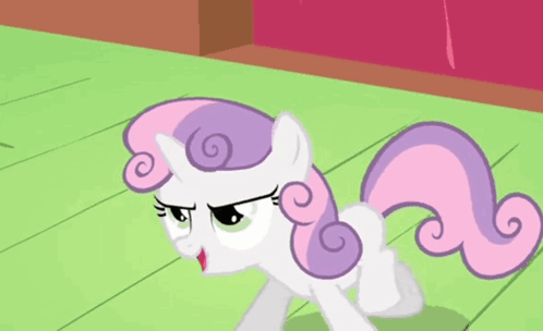 Sweetie Belle My Little Pony GIF. This 498 x 304 animated GIF is part of our sweetie belle collection. Created by monita_. View the original animation…