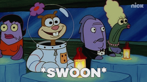 Swoon Sandy Cheeks GIF
