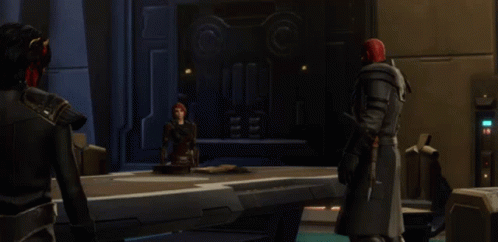 Swtor Star Wars GIF. This 498 x 242 animated GIF is part of our the strangers prey at night collection. Related themes include star wars. Created by Lokije…