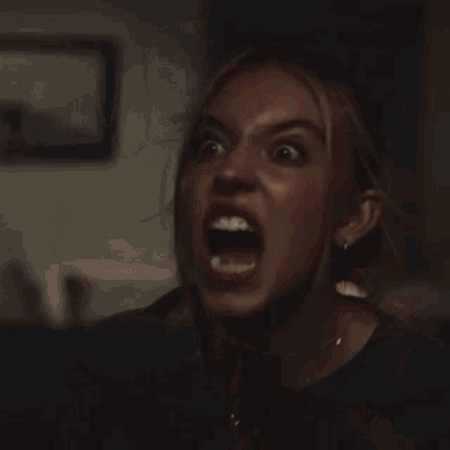 Sydney Sweeney Angry GIF