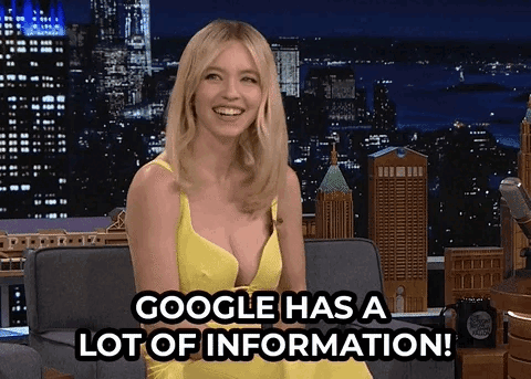 Sydney Sweeney Google GIF