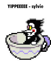 Sylvieaster Spamton Sticker