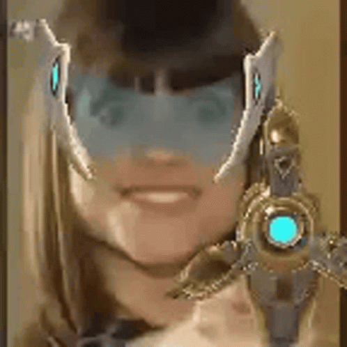 Symmetra Duas Caras GIF