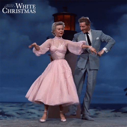 Synchronized Dancing White Christmas GIF. This 498 x 498 animated GIF is part of our people dancing collection. Related themes include ballet, dancing…
