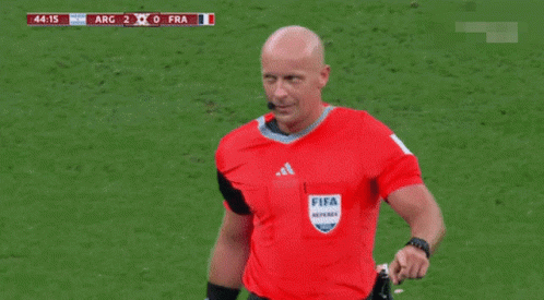 Szymon Marciniak Shut Up GIF