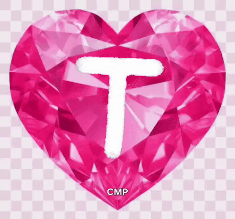 T Cmpbycosart Cmp Sticker Pink Alphabet GIF